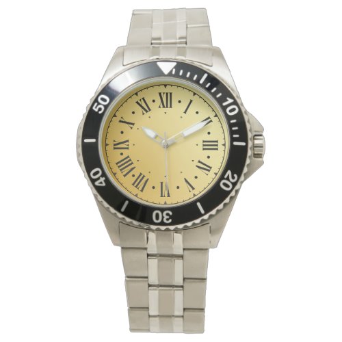 Modern Contemporary Stainless Steel Bracelet Watch