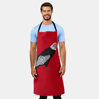 Modern cool condor apron