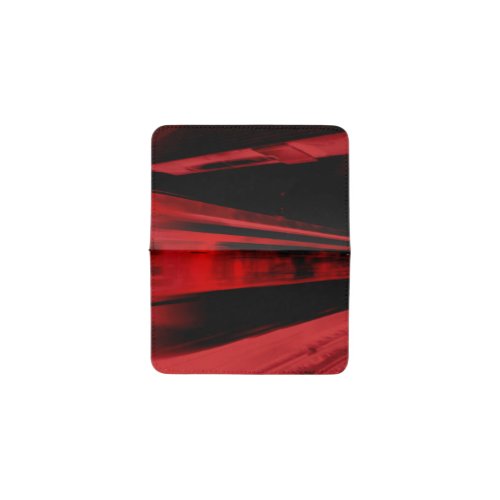 Modern cool motion concept in red and black card holder