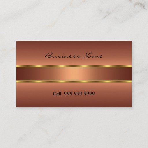 Customizable Create Your Own Elegant Business Card