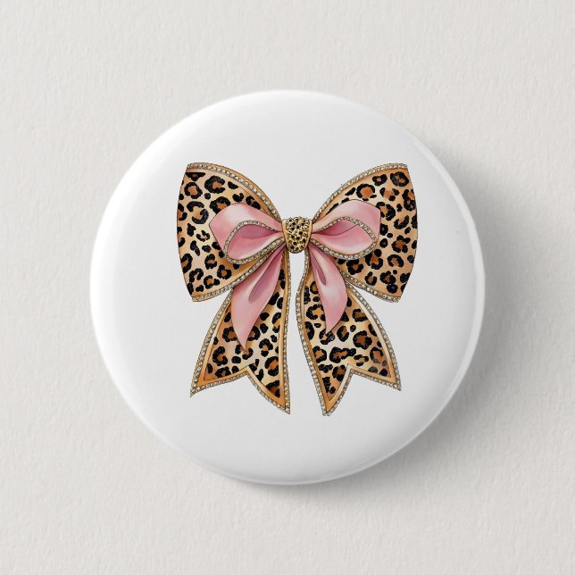 Modern coquettish bow  button (Front)