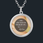 Modern Coral Abstract 💡 Inky Oil Wedding  Silver Plated Necklace<br><div class="desc">Modern Coral Abstract 💡 Inky Oil Wedding – Chic & Vibrant 🥂 💌 Celebrate love with a stylish Inky Oil wedding ! This modern coral abstract is perfect for a wedding , featuring a trendy coral hue with artistic abstract details for a fresh, contemporary feel. Whether you're hosting a casual...</div>
