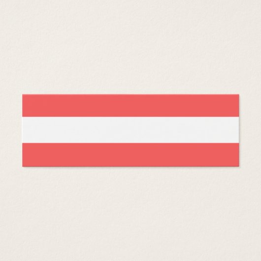 Modern Coral White Stripes Pattern (Front)