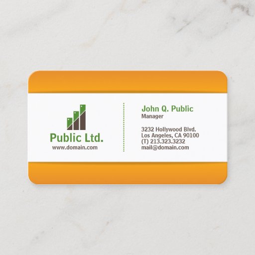 Customizable Modern Corporate Business Card