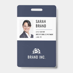 Modern Corporate Business ID Badge