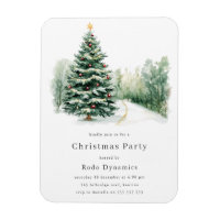 Modern Corporate Christmas Party Invitation