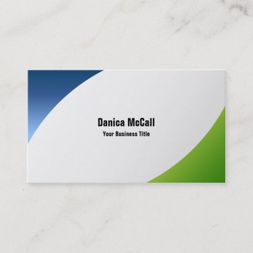 Modern Corporate Custom Business Cards