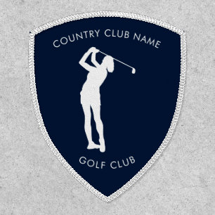 Modern Country Club Sport Team Swag Custom Patch
