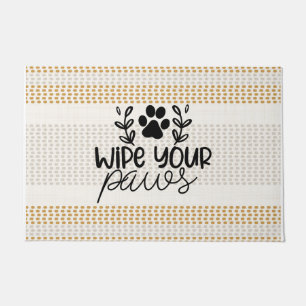 Modern Country Farmhouse, Wipe Your Paws Doormat