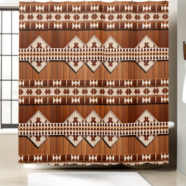 Modern Country Shower Curtain Style 1 (Creator Uploaded)