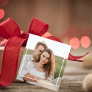 Modern Couple Collage Photo & Minimal Family Gift Favor Tags