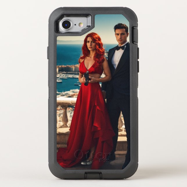 Modern Couple Otterbox Case (Back)