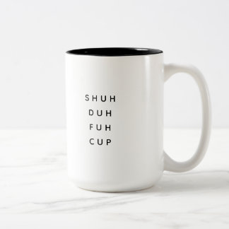 Modern Coworker Birthday Humor Quote Two-Tone Coffee Mug