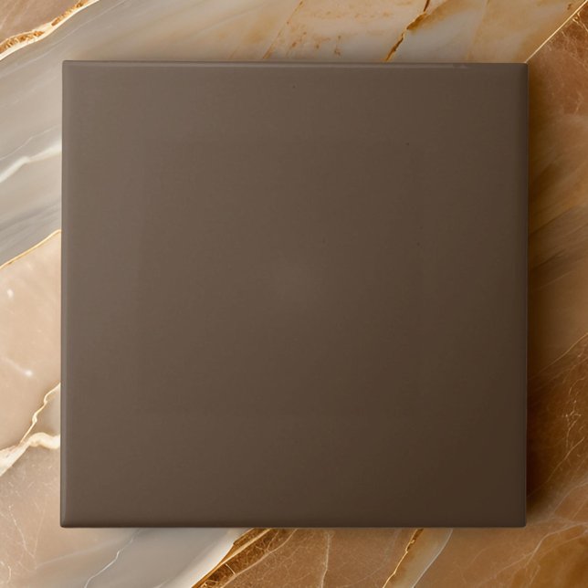 Modern Cozy Solid Color Antique Brown Ceramic Tile (Creator Uploaded)