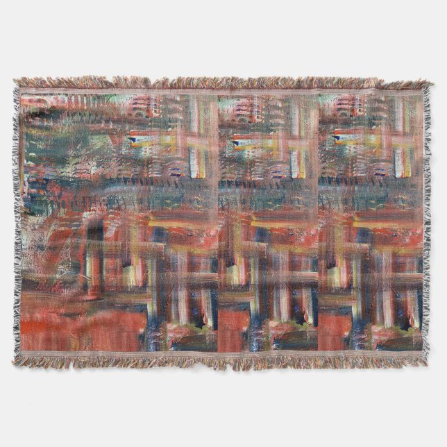 Modern Cozy Throw Blanket (Front)
