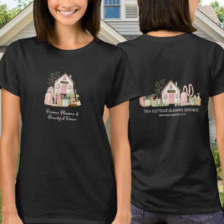 Modern Cozy Unique House Cleaning Services Teams T-Shirt