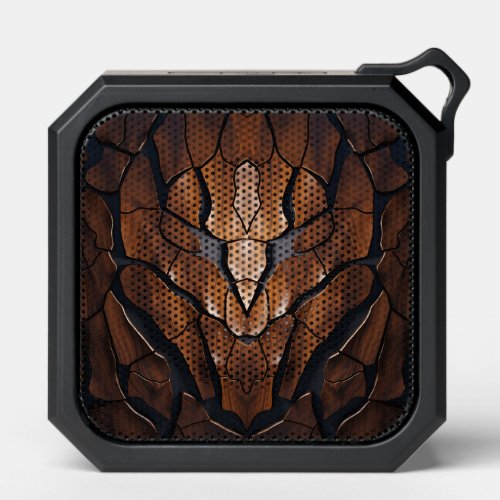 Modern Cracked Wood Surface Pattern Bluetooth Speaker