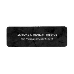 Modern Creative Dark Grey Color Stylish Family Label
