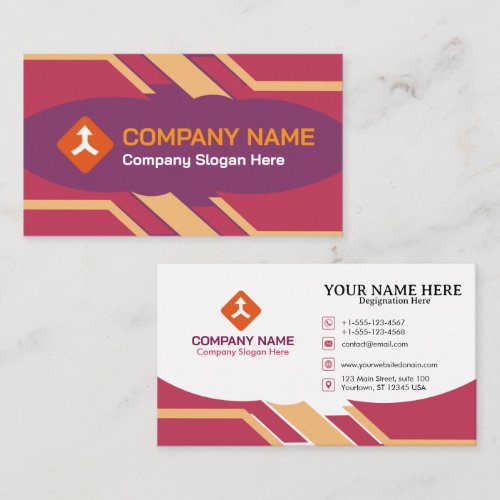 Modern Creative Design Customized Template Business Card