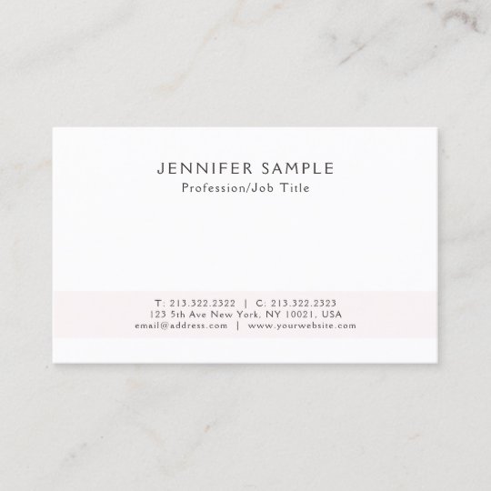 Modern Creative Elegant Professional Simple Design Business Card ...