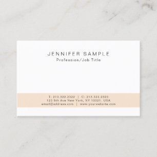 Modern Creative Elegant Professional Simple Design Business Card