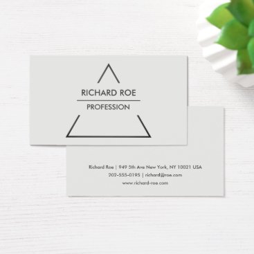 Modern Creative Grey Professional Business Cards Modern Creative Grey Professional Business Cards