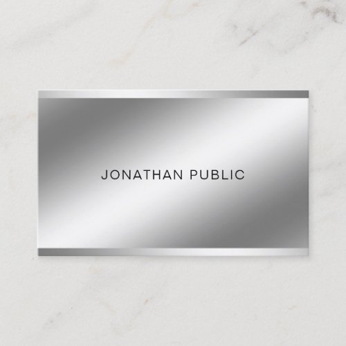 Modern Creative Light And Shadow Professional Top Business Card