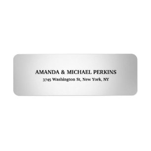 Modern Creative Light Grey Color Stylish Family Label