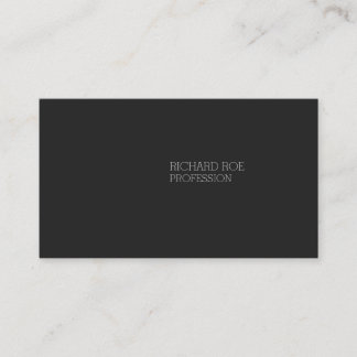 Modern Creative Professional Black Business Cards