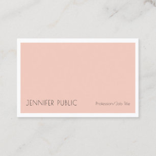 Modern Creative Simple Design Trendy Template Business Card