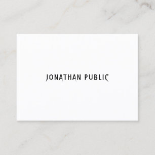 Modern Creative Simple Template Professional Luxe Business Card