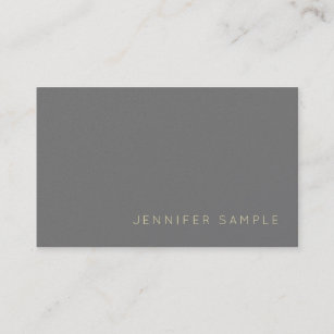 Modern Creative Stylish Pearl Finish Luxe Business Card