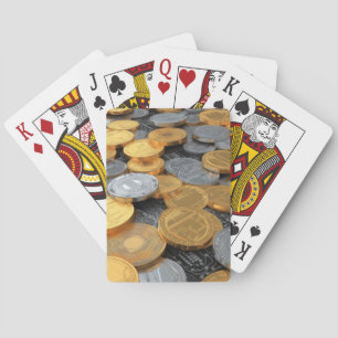 Modern Crypto Coin Poker Cards