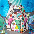 Modern Cubism Abstract Artsy Female Faces Art Favor Boxes | Zazzle