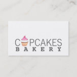 Modern Cupcake Bakery Business Card at Zazzle
