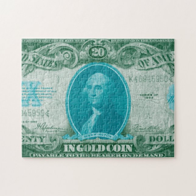 Modern Currency V Jigsaw Puzzle (Horizontal)