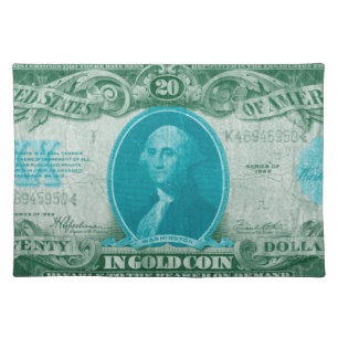 Modern Currency V Placemat