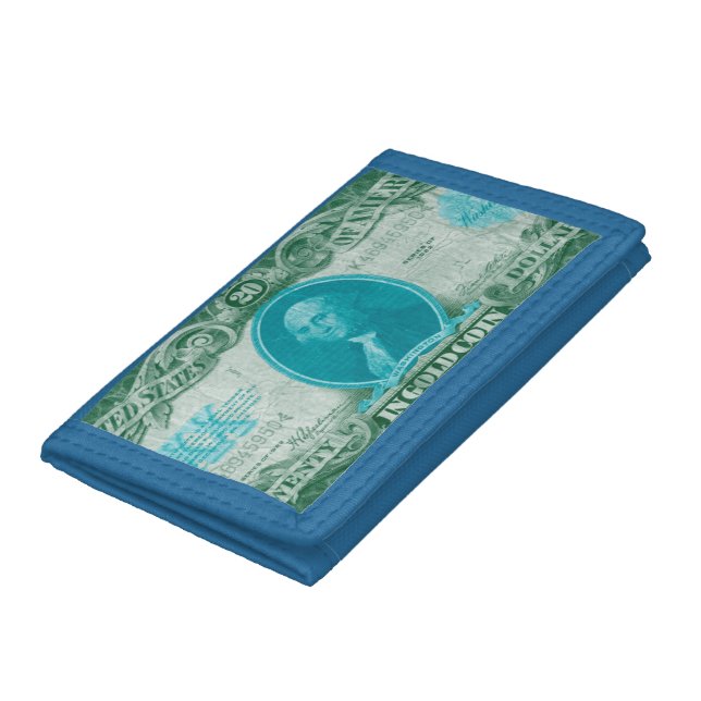 Modern Currency V Tri-fold Wallet (Bottom)