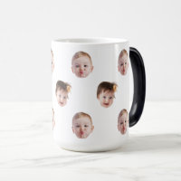 Modern Custom Baby Child Mom Grandma Dad Face Gift