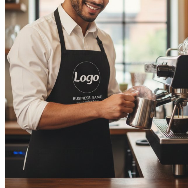 Modern Custom Branded Company Business Logo  Apron (Creator Uploaded)