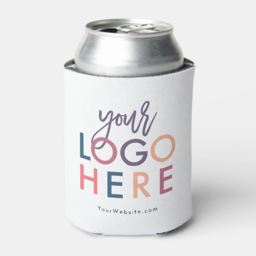 Modern Custom Branded Company Logo Website Can Cooler