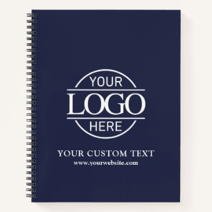 Modern Custom Business Company Logo Promotional Notebook