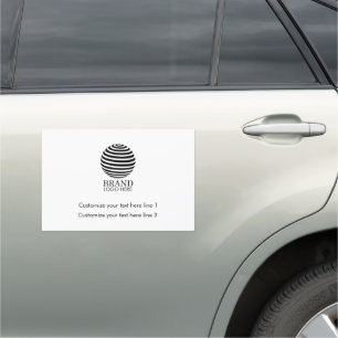 Modern Custom Business Logo Company Promotional Car Magnet