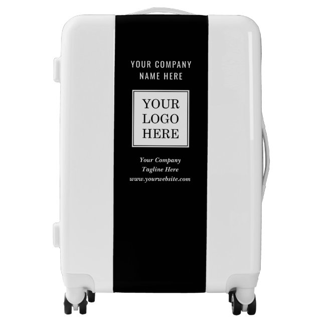 Modern Custom Business Logo Company Travel Luggage (Front)