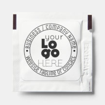 Modern Custom Business Logo Hand Sanitizer Packet