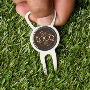 Modern Custom Business Logo Promotional Branding Divot Tool