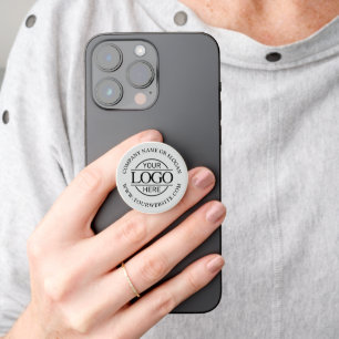 Modern Custom Business Logo Promotional Branding PopSocket