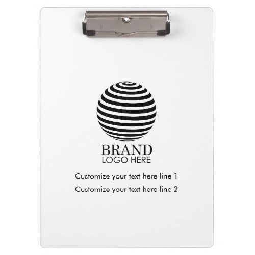 Modern Custom Business Logo Promotional Gift Clipboard