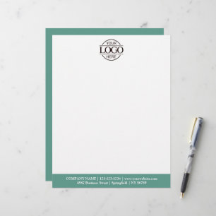 Modern Custom Company Business Logo Branding Letterhead