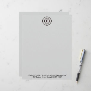 Modern Custom Company Business Logo Branding Letterhead
